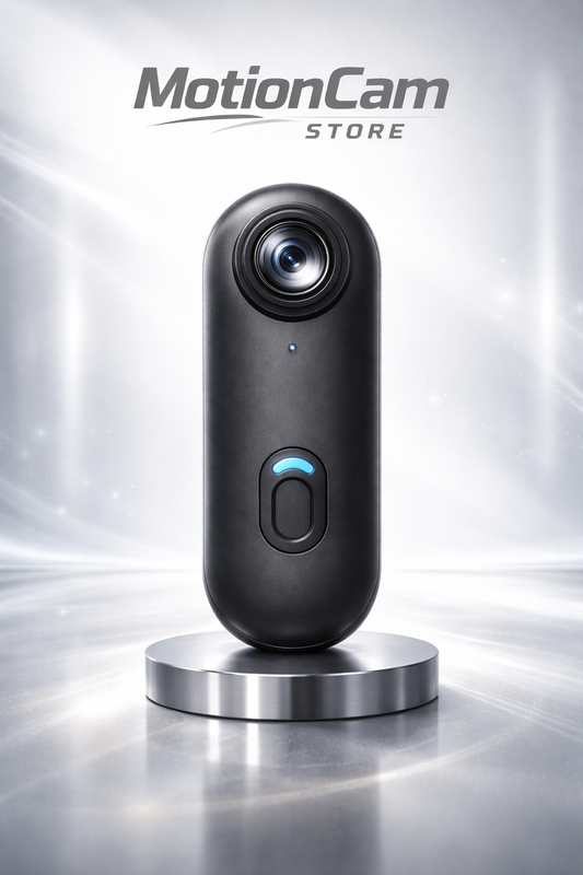 Mini Full HD Action Camera – Helmet & Handlebar Body Cam for Motorcycle Vlog & Travel